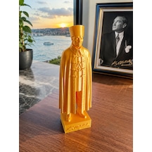 Unutulmaz Bir Armağan İçin Dekoratif 15 Cm Atatürk Büstü - Ev Ve Ofis İçin Hediyelik