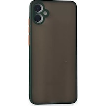 Newface Samsung Galaxy A05 Kılıf Montreal Silikon Kapak - Yeşil