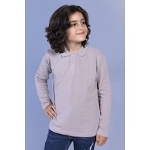 Toontoy Kids Toontoy Unisex Çocuk Polo Yaka Tişört Kahverengi