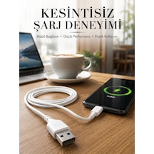 Znv Zenvia Mey İthalat 2 Metre Type-c Şarj Kablosu Güvenli Ve Stabil Şarj Desteği Znv2025 Cmn Belirtilmemiş