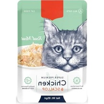 Tavuklu Ve Deniz Yaş Kedi Maması 12x85 G Pouch