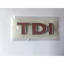 Volkswagen Tdi Bagaj Yazısı Komple Kırmızı 1J0853675Ac (553434660)