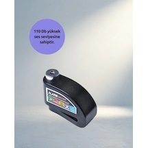 Sensörlü Alarmlı Disk Kilidi 6 Mm Motosiklet Ve Bisiklet İçin Güvenlik Model