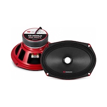 Tr Edison Ed-m609ld 6x9 Oval Midrange Hoparlör, 120 Watt Rms, 800 Watt Maksimum, 90 Hz 8 Khz, 7 Renk Rgb Led