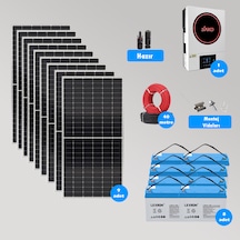 Cks Enerjı 6.2 Kw Hazır Solar Paket Kolay Kurulumm Maksimum Paket