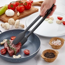 Servis Izgara Maşası- Barbekü Maşası Yanmaz Yapışmaz Maşa Sku: Smg8690010567055