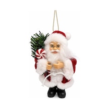 Yılbaşı Ağacı Süsü Kırmızı Noel Baba 13 Cm Diğer