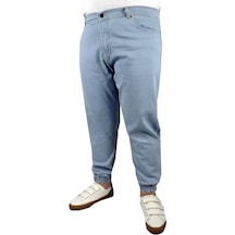 Mode Xl Erkek Kot Pantolon Jogger 21919 Mavi 001