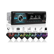 Çift Usb / Çift Rca Amfi Çıkışlı Ekstra Bass 7 Renk Rgb Oto Teyp - Bluetooth & Uzaktan Kumandalı