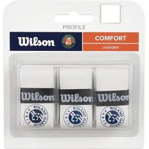 Wilson Profile Comfort Roland Garros Overgrip-beyaz Mavi