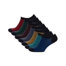 Defacto Erkek Görünmez 7'li Pamuklu Sneaker Çorap C6805AXNSNV2 Lacivert