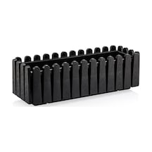 Balkon Bahçe Dış Mekan Çit Plastik Saksı 9 Litre (424585811)