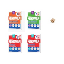 Fenomen 7. Sınıf Maarif 7b Serisi Mat Fen Türkçe Ve Paragraf 4lü Set Soru Bankası + Telefon Standı