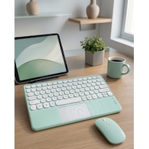 Bluetooth Klavye 10.8 İnç Touchpad Yeni Nesil Uczz10inçbluetoothklavye2