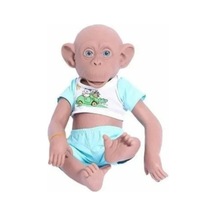 Asya Oyuncak Maymun 35 Cm Elf23301-mavi