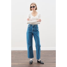 Manuka Straıght Ankle Jean Pantolon Mavi Mavi