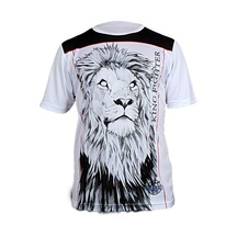 Dosmai Dijital Baskılı King Fighter Spor T-shirt Beyaz Fgt037