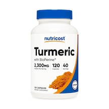 Turmeric With Bioperine 2,300 Mg 120 Capsules 40 Servis