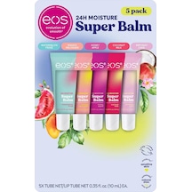 Eos Super Balm Dudak Balsamı Çeşit Paketi 5 Adet