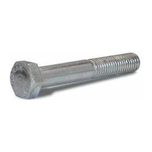 M6x45mm Civata Beyaz Altıköşe Yarım Diş