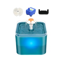 Mufunye Led Işıklı 3 Farklı Su Modlu 2l Kedi Ve Köpek Çeşmesi - Sessiz Pompa Ve Filtreli Diğer