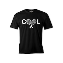 Tenis - Cool Siyah Erkek Tshirt