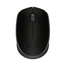 M171 Kablosuz Mouse, Pc, Mac, Dizüstü Bilgisayar İçin, 2,4 Ghz, Usb Mini Alıcılı, Optik İzleme, 12 Aylık Pil Ömrü, Sağ Ve Sol Elle Kullanıma Uygun, Siyah