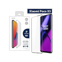 Dux Ducis Xiaomi Poco X5 Full Kaplama Tempered Cam Ekran Koruyucu- 5775 Mh-hs2362-7807