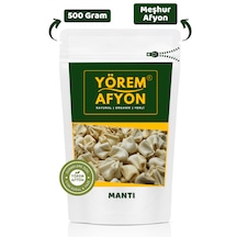 Yörem Afyon Meşhur Afyon'un El Emeği Bol Yumurtalı Yağsız Etsiz Odun Ateşinde Kızartılmış Anne Mantısı 500gr.