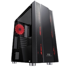 Power Boost VK-G3403S 650W 80+ Mesh Panel Kırmızı Fan Kasa