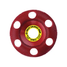 King Arthur's Tools 47852 Rmr Holey Galahad Orta Kırmızı Törpü Disk