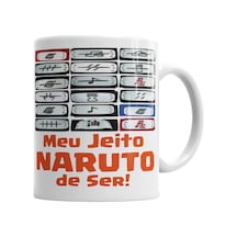 Meu Jeito Naruto De Ser Kupa Bardak Porselen Karışık