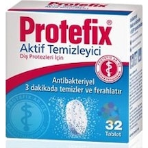 Protefix Diş Protezi Aktif Temizleyici Tablet 32'Li