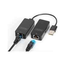 Digitus Usb Genişletici - 50 M Menzil - Usb 2.0 - Cat-5'ten Utp,