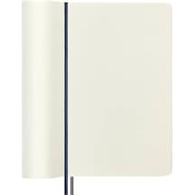 Moleskine Çizgisiz Kalin Safir Mavi Defter L Boy Yumuşak Kapak Expanded 103 Ivory