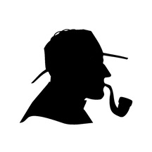 Puro Içen Tüttüren Şapkalı Adam Sticker (497660425)