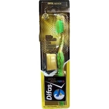 Difaş Gold Colours Kapaklı Diş Fırçası Medium