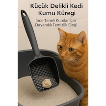 Universal Kedi Kumu Eleği Küçük Delikli İnce Taneli Kumlar İçin Özel Filtreleme Hızlı, Kolay Ve Hijyenik Temizlik Çözümü