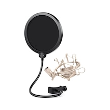 Lastvoice Ps-01 Pop Filter + Metal Gri Shock Mount Set