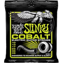 Ernie Ball 2721 Cobalt Regular Slinky Elektro Gitar Teli (10-46)