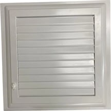 Mey İthalat Plastik Menfez 45x45 Beyaz Banyo Wc Havalandırma