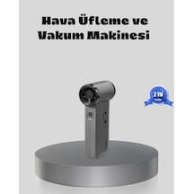 Şarjlı 130000 Rpm Hava Üflemeli Ve Vakumlu Araç Ev Temizlik Makinesi