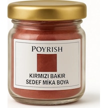 Kırmızı Bakır Sedef Mika Boya 10 Gr. Renksiz