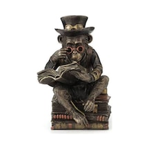 WISE Veronese Serisi-WISE KİTAP OKUYAN SEMPANZE-11.5*13.5*19.5 CM