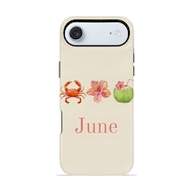 Apple iPhone Uyumlu 17 Air Vorian Çift Katmanlı Magsafe Kılıf June Seaside