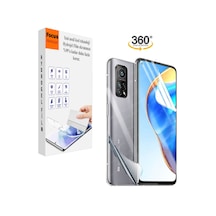 Redmi Mi 11 X Pro 2in1 Uyumlu Kırılmaz Cam Özel Kesim Hydrogel Film