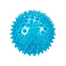 Yumuşak Dikenli Sesli Duyu Topu, Kauçuk Dikenli Top 9 Cm Mavi Karışık 03345831