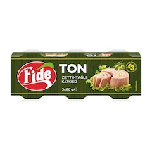 Fide Zeytinyağlı Ton Balığı 3x80 G - 3 Adet Tarı