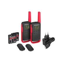 Motorola Tlkr-t62 2li Paket Pmr El Telsizi Siyah