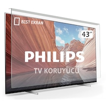 Best Ekran Philips Uyumlu 43PUS6503 TV Ekran Koruyucu - 43" 108 CM Ekran Koruyucu